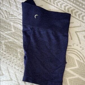ZYIA Dark Navy Seamless Hustle Short Size M